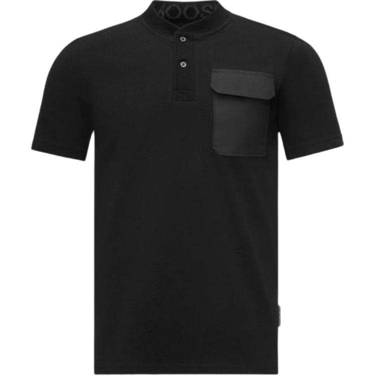 Moose Knuckles Polo Shirts Men's Polo Collar Moderate Straight Fit