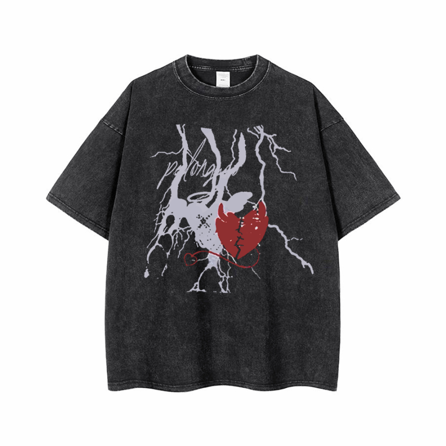 PAL ONGACO T Shirts Unisex Black Crew Neck Moderate Straight Fit