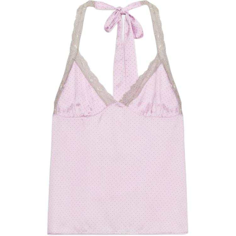 ZARA Tank Tops Women's Pink Moderate Other