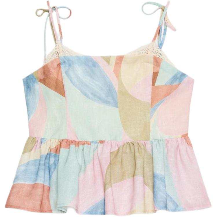 ZARA Camisoles Women's Multicolor Moderate