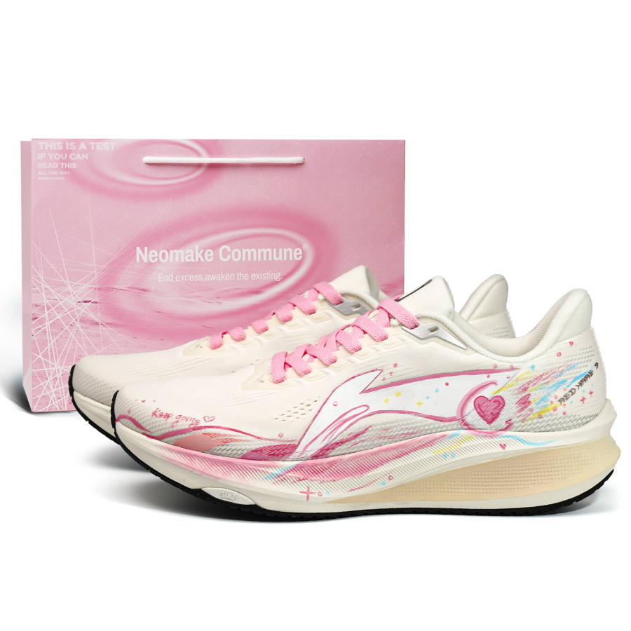 Li-Ning Li Ning Red Hare 9 Running Shoes Unisex Low Top White