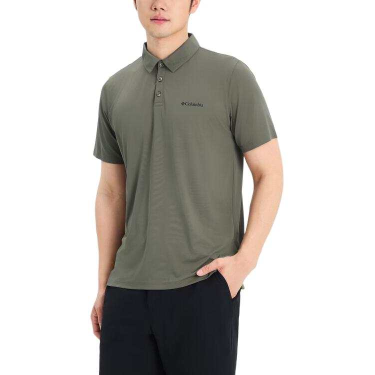 Columbia Polo Shirts Men's Lapel Moderate Other