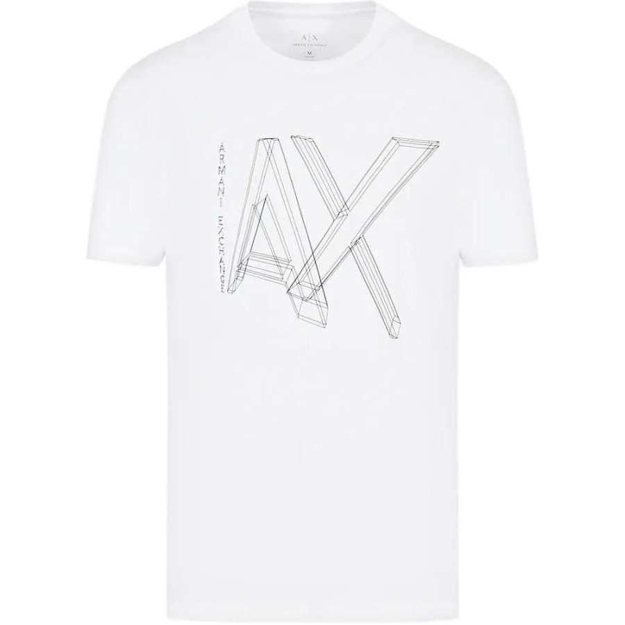ARMANI EXCHANGE ARMANI EXCHANGEAE SS23 T Shirt Men's White