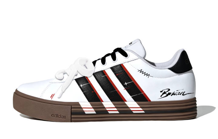 Adidas Adidas Daily 4.0 Skateboard Shoes Unisex Low Top Brown