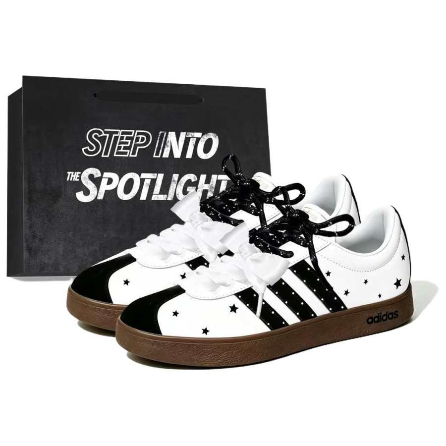 Adidas Adidas VL COURT 2.0 German Army Trainers Unisex Low Top White/Black