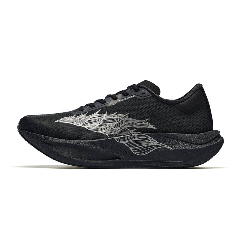 ANTA ANTA Running Shoes Men's Low Top Basic Black/Fossil Silver Black