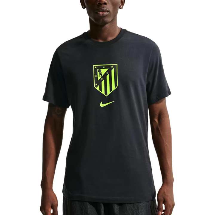 Nike Nike Atlético Madrid T Shirts Men's Black Crew Neck