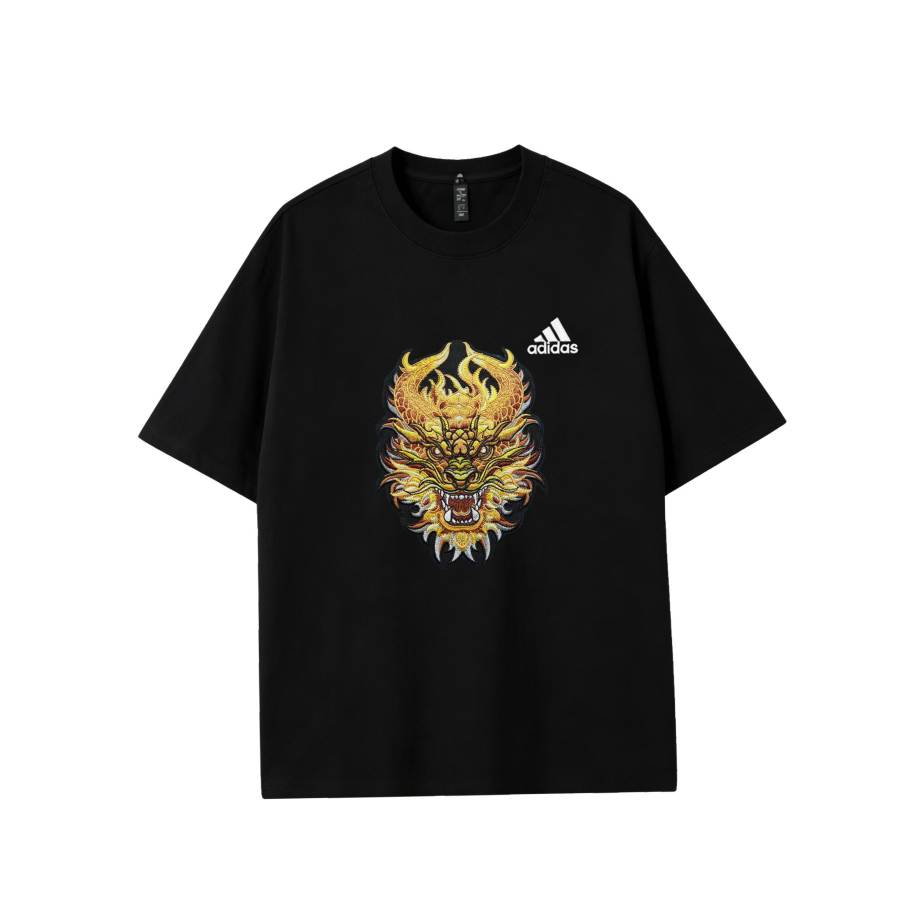 Adidas Adidas MUST HAVES T Shirts Unisex Black Crew Neck Moderate Straight Fit
