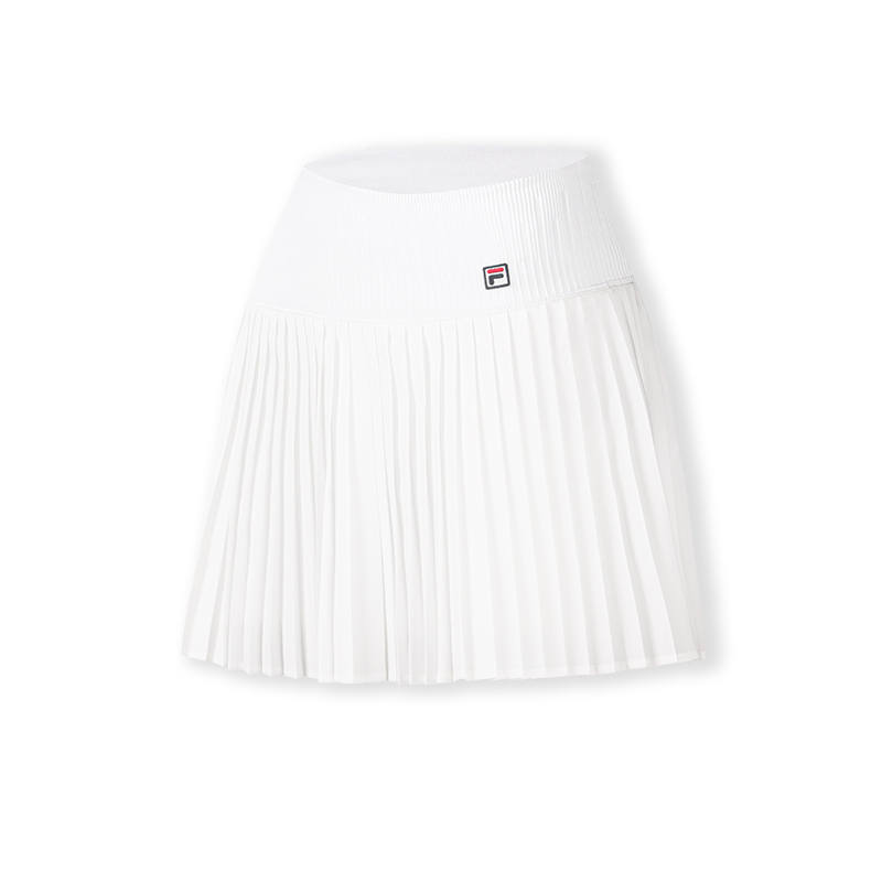 FILA Tennis Skirts Women's Jade White Moderate Short Skirt
