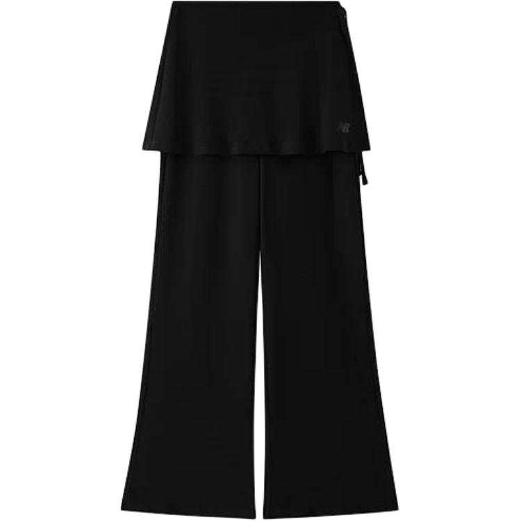 New Balance New Balance Knitted Sweatpants Women's Black Moderate Wide Leg Pants