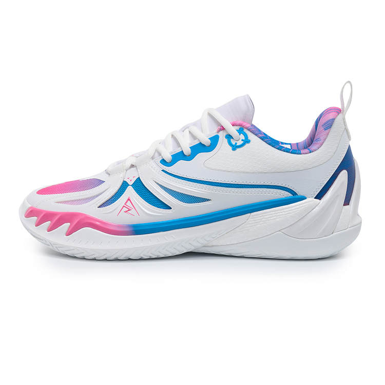 RIGORER Reaves 3 Basketball Shoes Unisex Low Top White, Blue, Pink, Multicolor