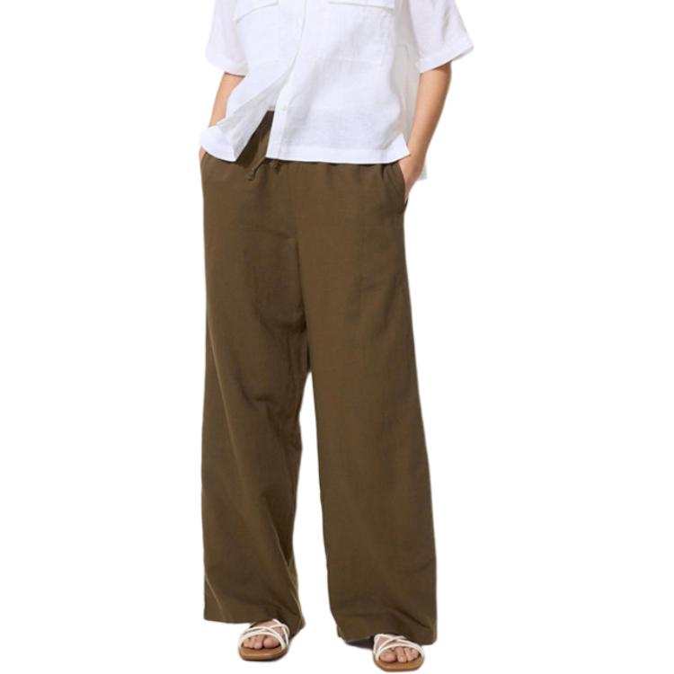 UNIQLO Casual Pants Women's Umber Moderate Straight Fit Pants