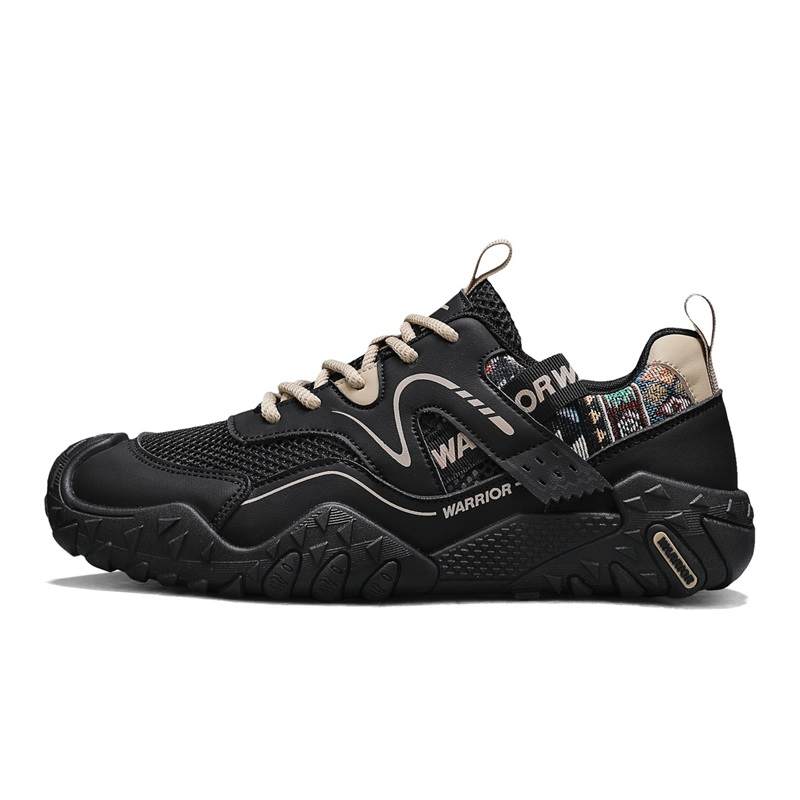WARRIOR WARRIOR Casual Shoes Men's Low Top Black/Khaki