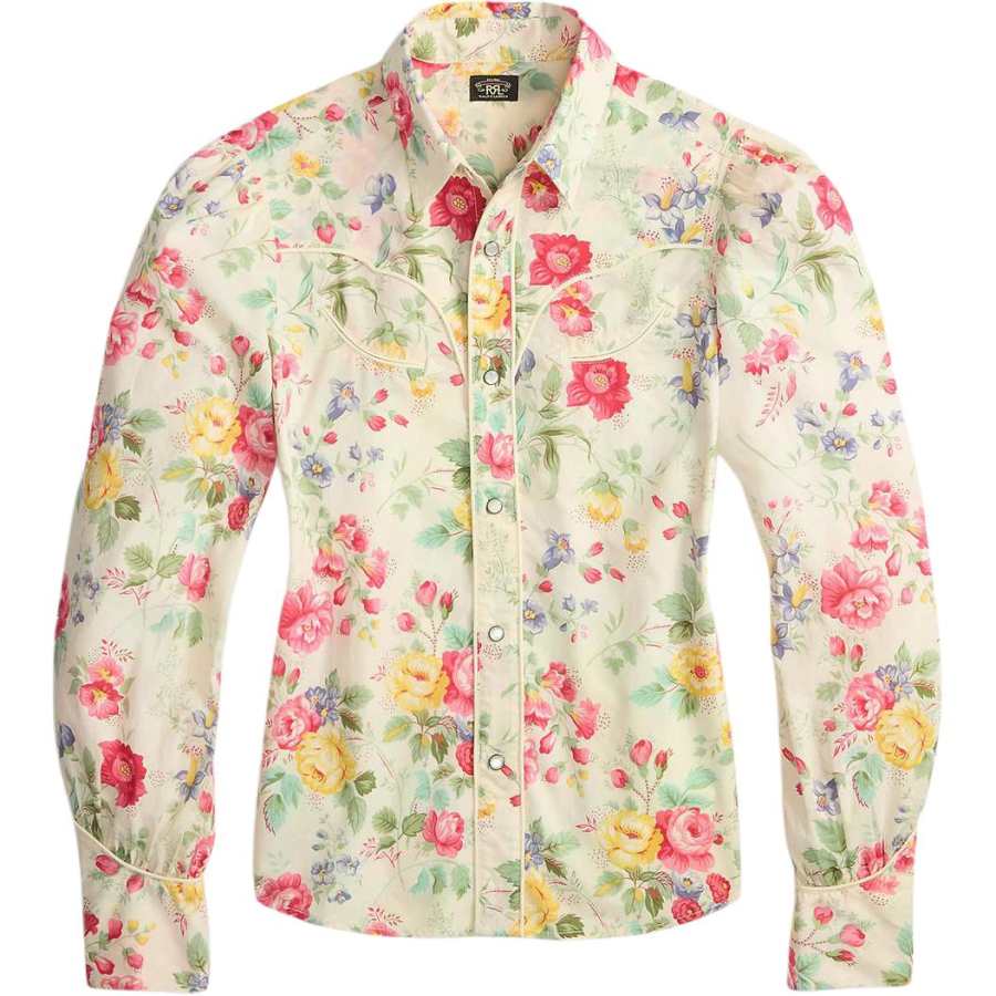 Double RL Double RL Shirts Women's Multicolor Lapel Moderate Other