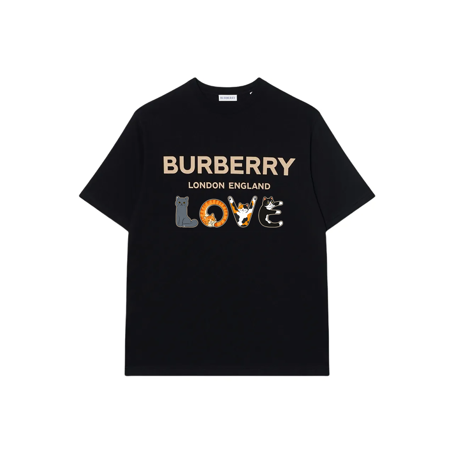 Burberry T Shirts Unisex Crew Neck Moderate Straight Fit