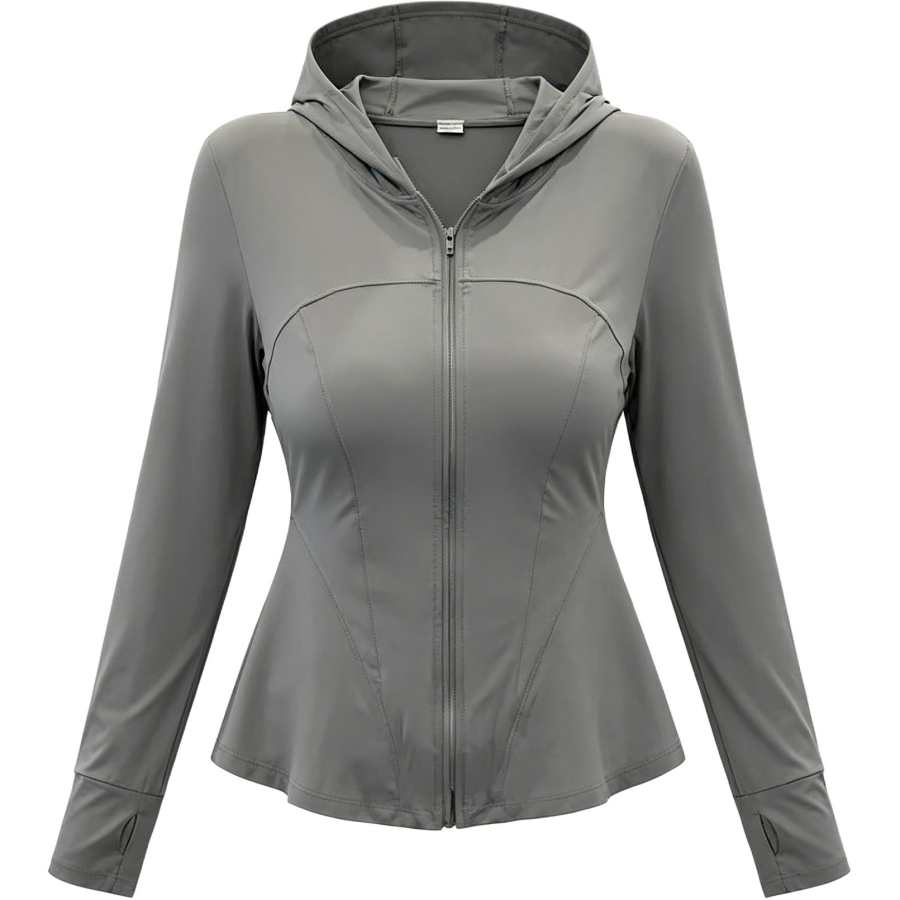 Sugarfunk Jackets Women's Hooded Non Detachable Thin Nipped In Waist