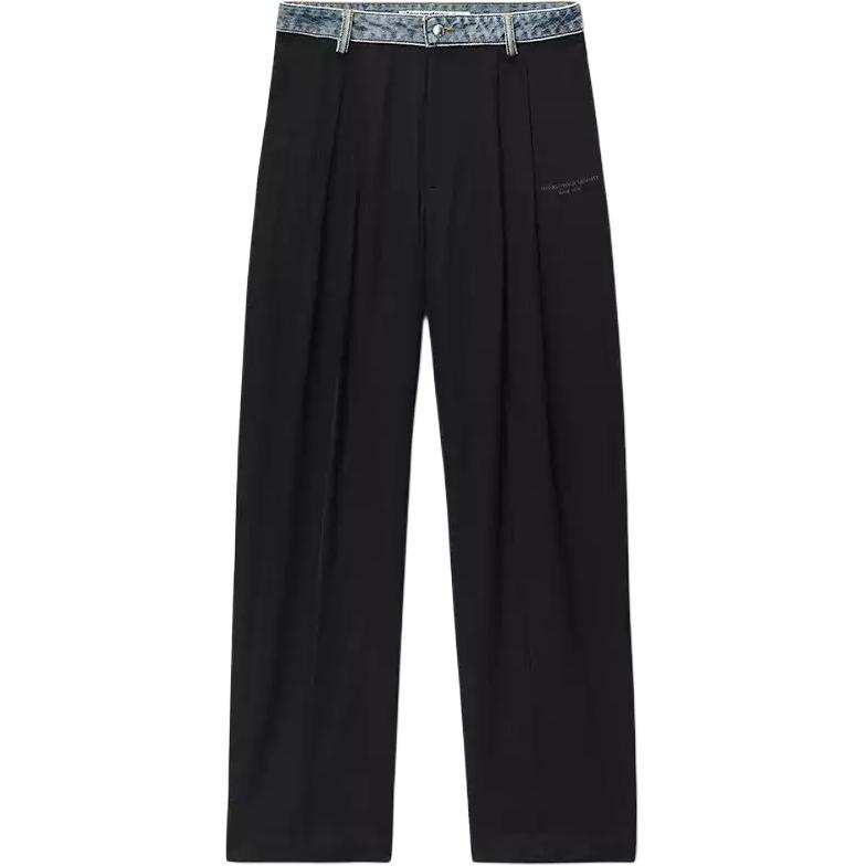 Alexander Wang Casual Pants Women's Black Moderate Straight Fit Pants