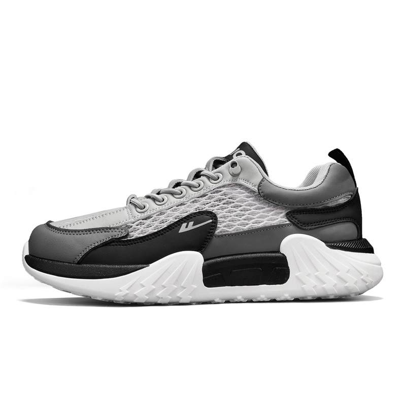 WARRIOR WARRIOR Casual Shoes Men's Low Top Light Gray Or Black