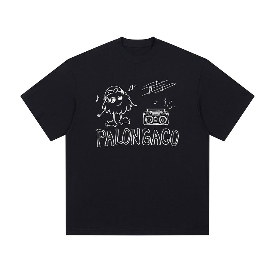 PAL ONGACO T Shirts Unisex Crew Neck Moderate