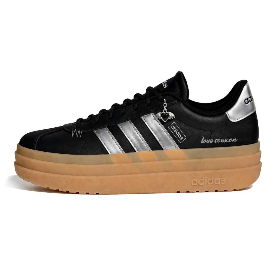 Adidas Adidas VL Court Bold Skateboard Shoes Women's Low Top Silver