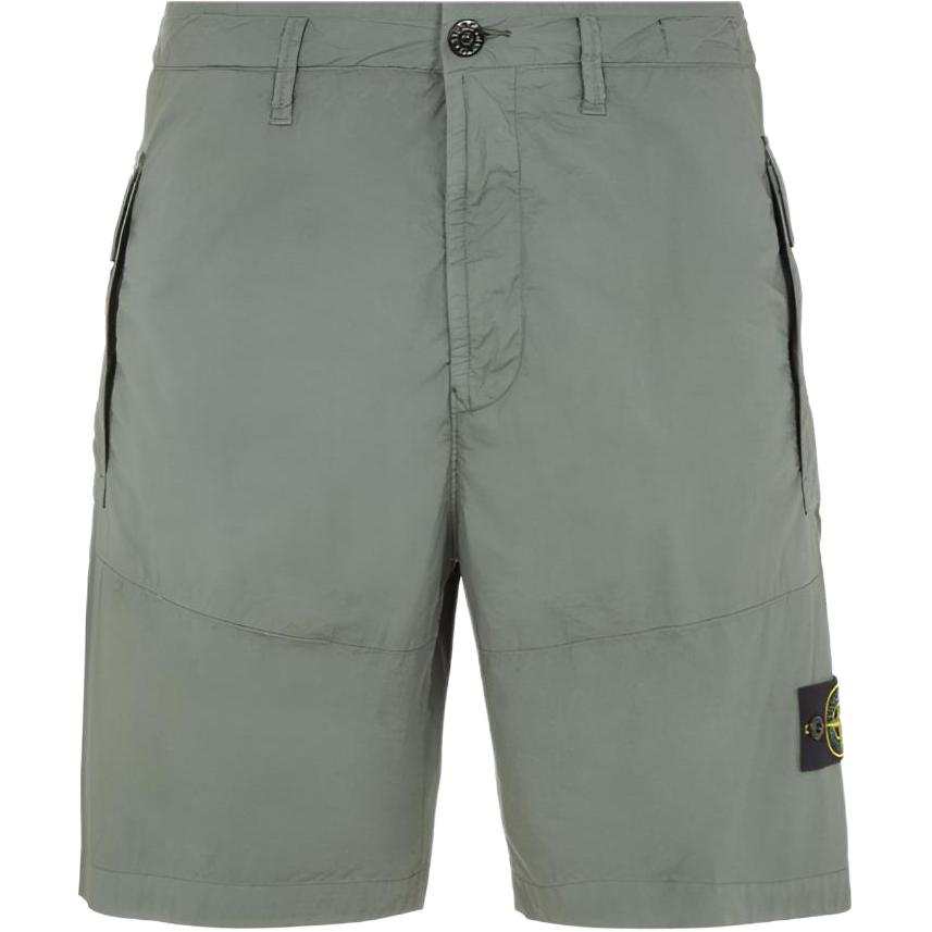 STONE ISLAND Casual Shorts Men's Green