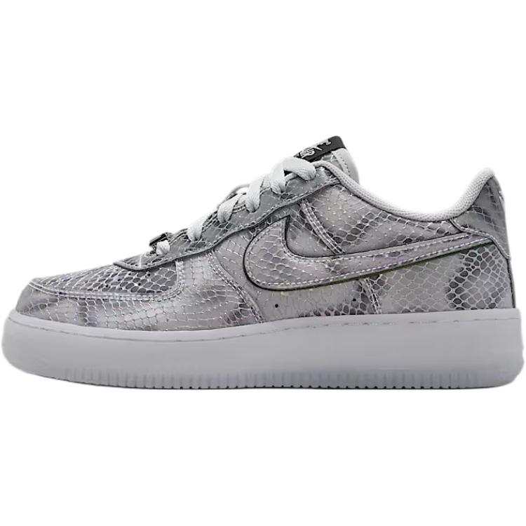 Nike Nike x Kobe Bryant Air Force 1 Low top Skateboard Shoes Silver Gray Unisex