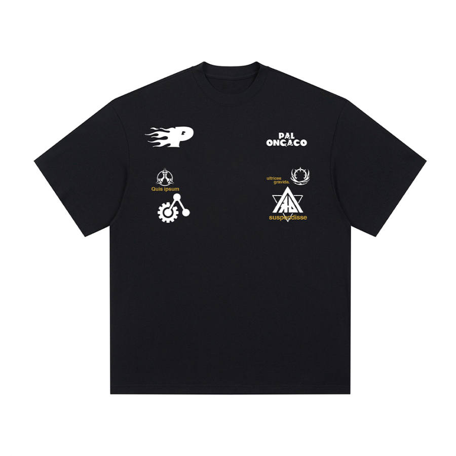 PAL ONGACO T Shirts Unisex Crew Neck Moderate