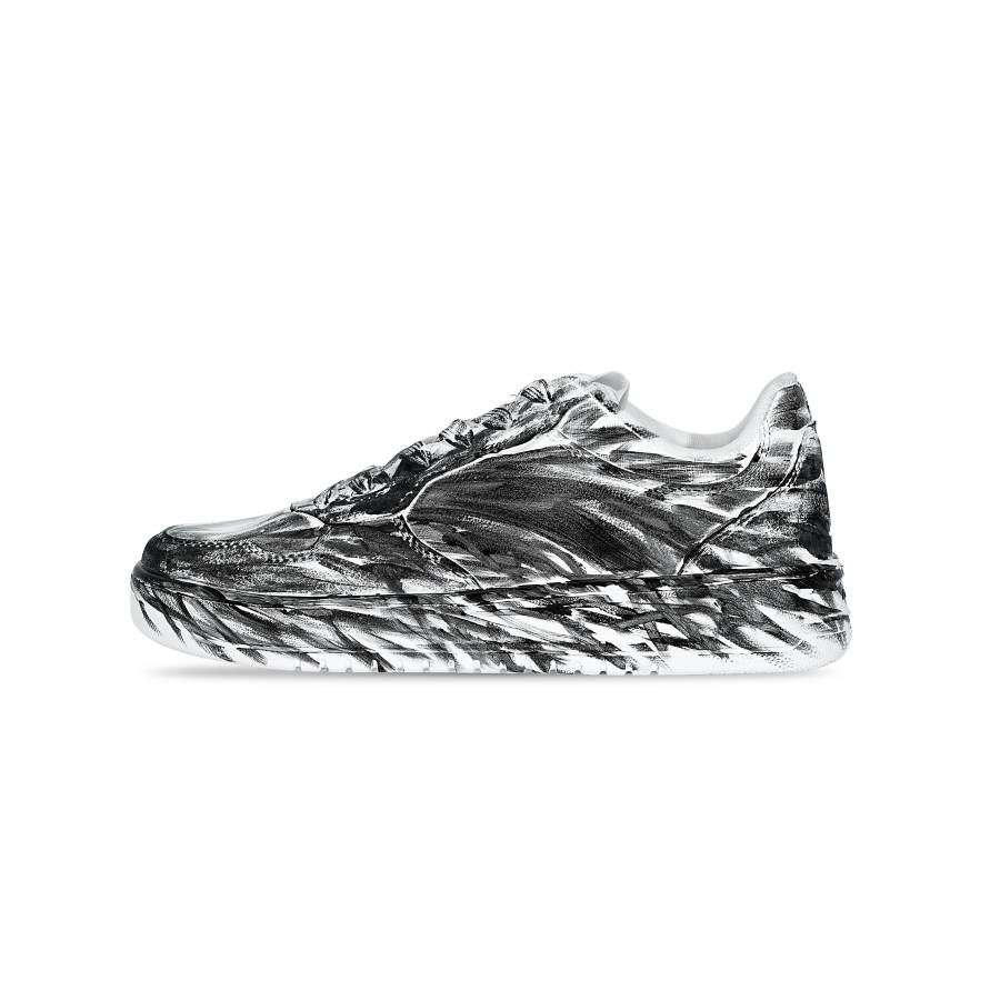 ANTA Easy Skateboard Shoes Men's Low Top Black