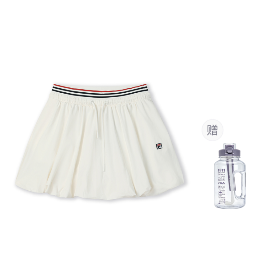 FILA Casual Short Skirts Women's Cloud White