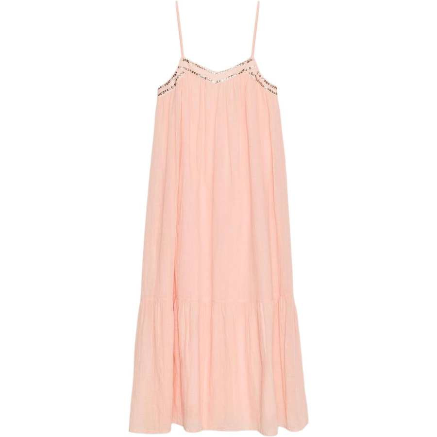 ZARA Slip Dresses Women's Neon Orange Moderate