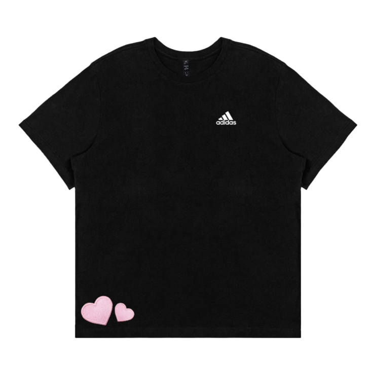 Adidas Adidas MUST HAVES T Shirts Unisex Black Crew Neck Moderate