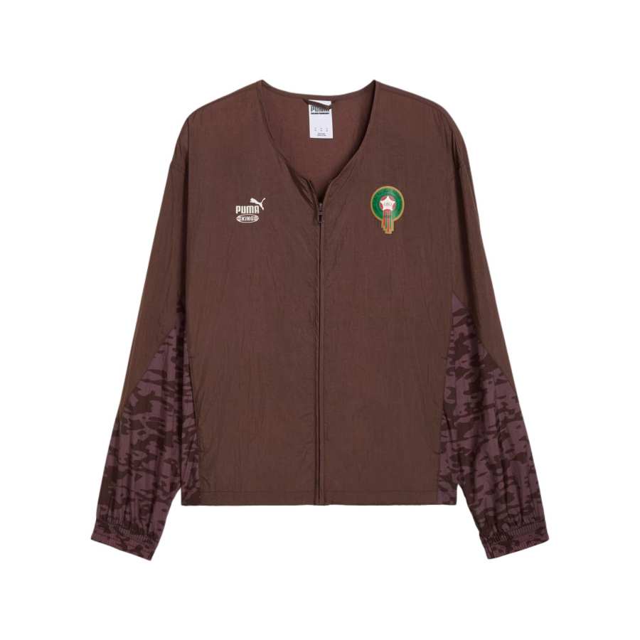 PUMA PUMA Jackets Men's Chocolates Brown Crew Neck Moderate Other