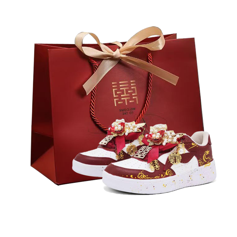 Li-Ning Li Ning Floating Boat Skateboard Shoes Women's Low Top Red/White