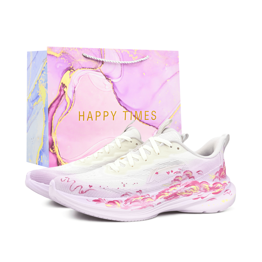 Li-Ning Li Ning Light Breeze Running Shoes Women's Low Top Pink