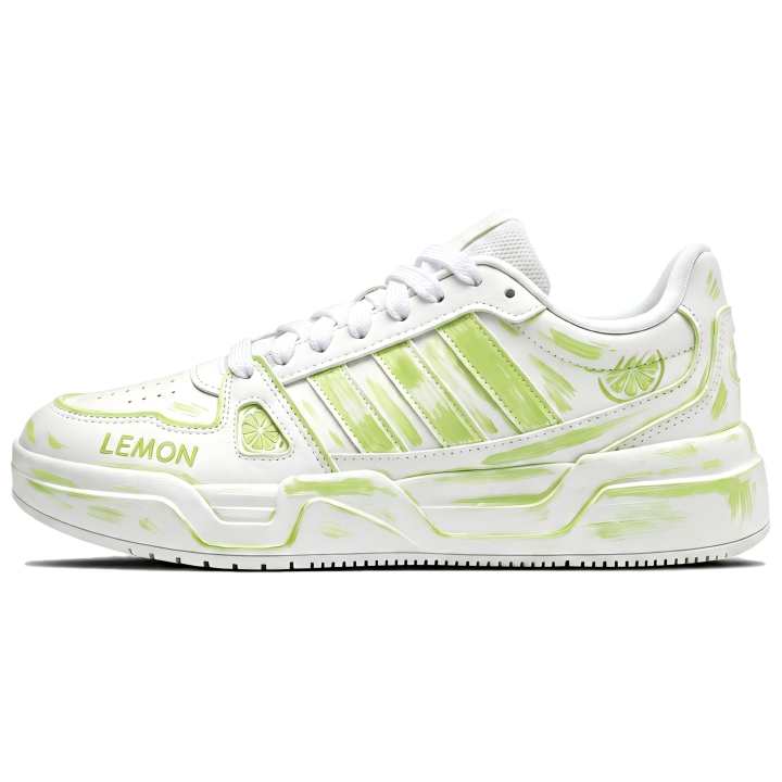 Adidas Adidas LITE BALLER Skateboard Shoes Unisex Low Top White Green