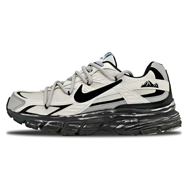Nike Nike Initiator Running Shoes Unisex Low Top White/Gray/Black