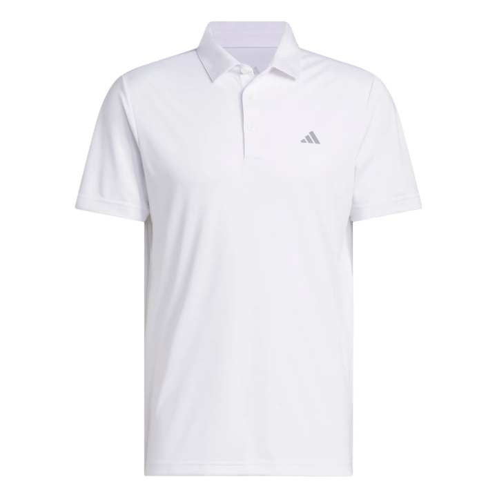 Adidas Adidas Performance Golf Clothing Men's White Polo Collar Thin