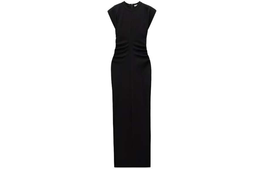 Alexander Wang SS24 Sleeveless Dress Women's Black