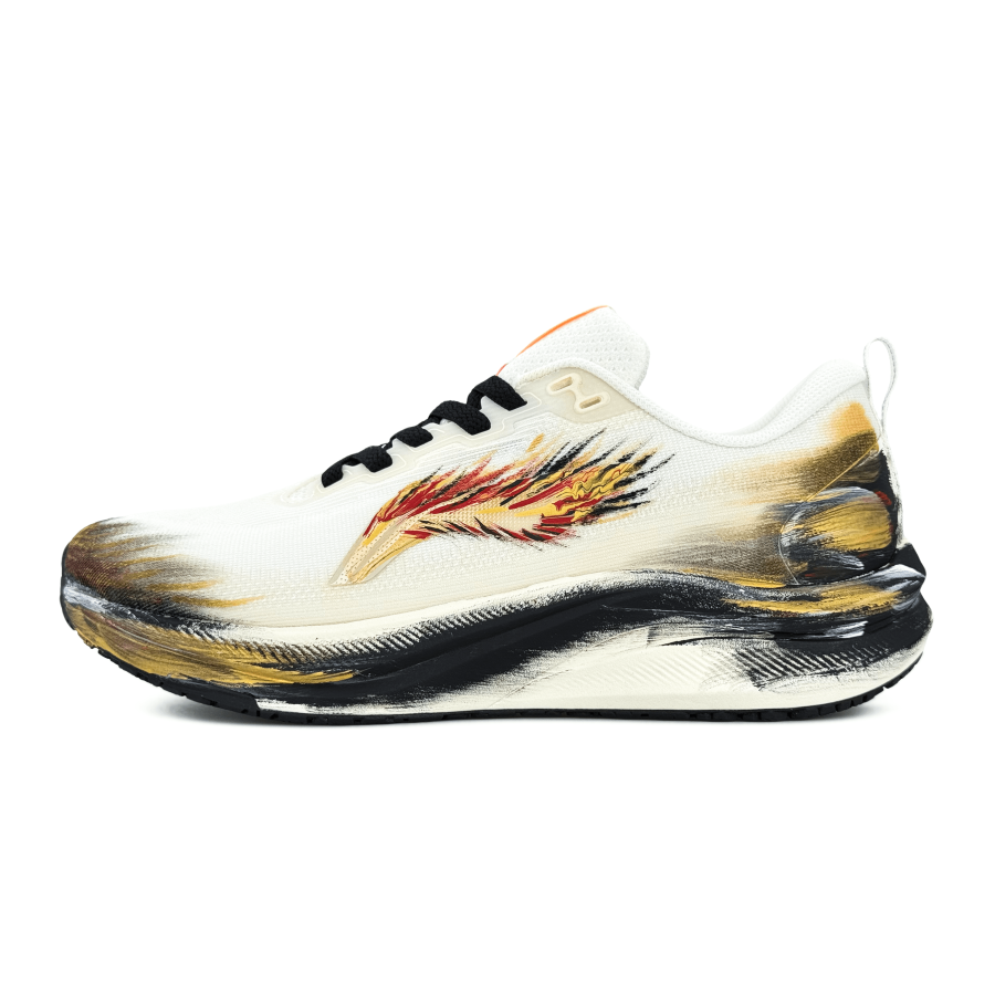 Li-Ning Li Ning Red Hare 8 Running Shoes Men's Low Top Black/Gold