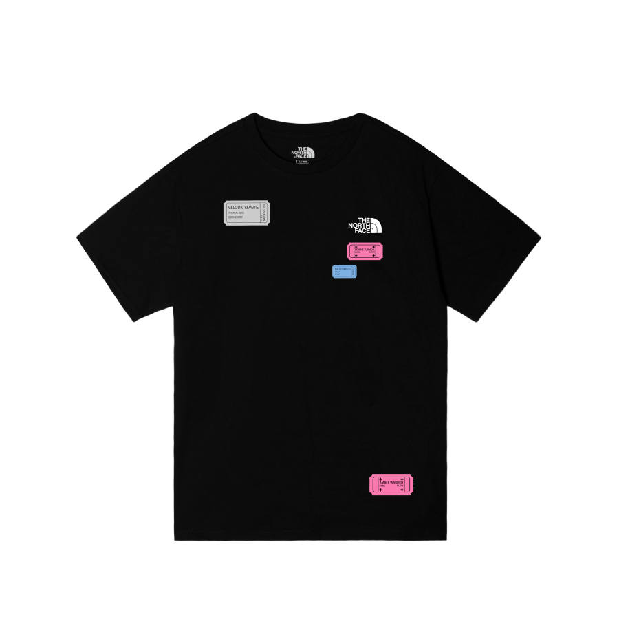THE NORTH FACE T Shirts Unisex Black Crew Neck