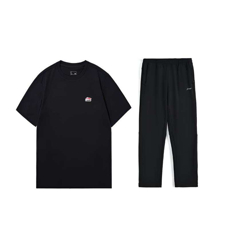 Li-Ning Li Ning Casual Sportswear Unisex Crew Neck Moderate
