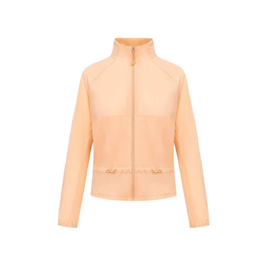 SALOMON Jackets Women's Grassland Sunset Orange Stand Collar Thin Other