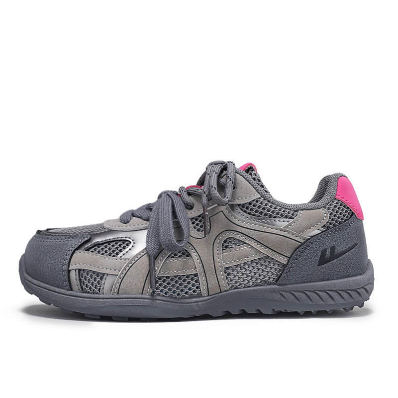 WARRIOR Casual Shoes Women's Low Top Beige Gray Dark Gray