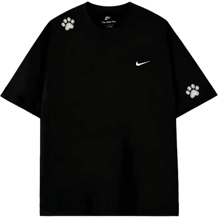 Nike Nike Sportswear T Shirts Unisex Black Crew Neck Moderate
