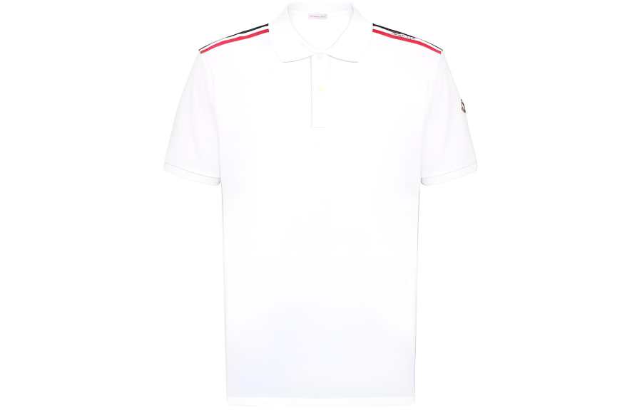 Moncler Moncler RWB stripe Polo Shirt