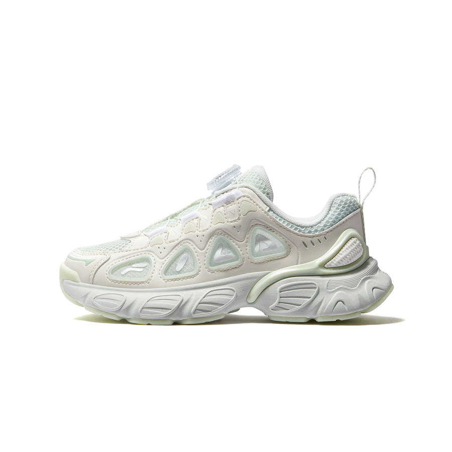 FILA KIDS Heritage FHT Rebound Breathable Support Low top Kids' Running Shoes Canary Green Kids'