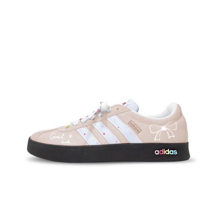 Adidas Adidas Vl Court Classic German Army Trainers Unisex Low Top White