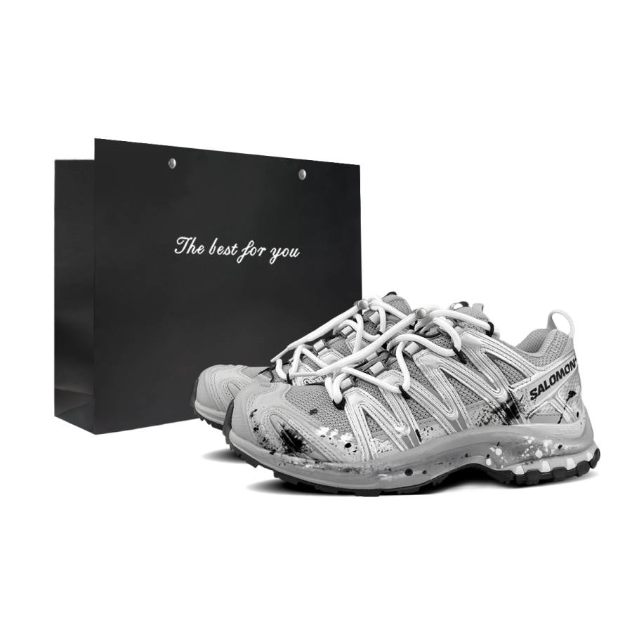 SALOMON XA PRO 3D Running Shoes Unisex Low Top Black