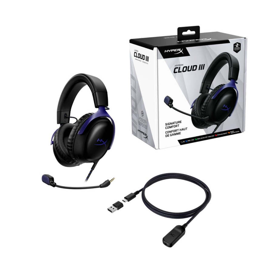 HYPERX HYPERX Cloud III Hurricane 3 DST Spatial Audio Effect Head mounted Esports Gaming Headphones