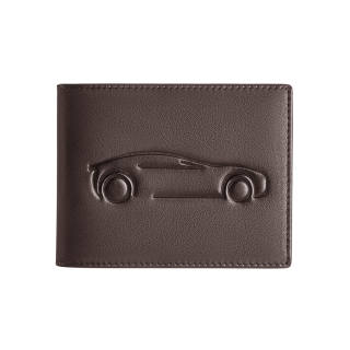 WILLIAMPOLO Top Grain Cow Leather, Vehicle Registration Card Holder Set Of Items Small Men's Multicolor